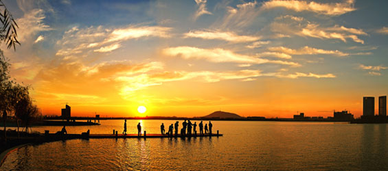 Beautiful scenery of Hefei