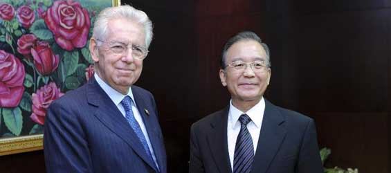 Chinese Premier meets Italian, Bulgarian leaders