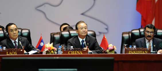 Chinese Premier Wen attends 2nd session of 9th ASEM Summit