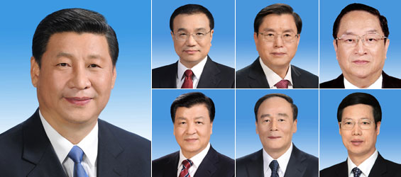 18th CPC Central Committee leadership