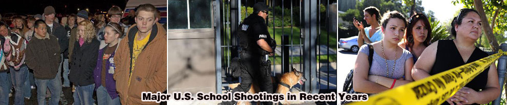 Major U.S. School Shootings in Recent Years