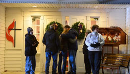 U.S. town wrapped in grief as shooting breaks tranquility