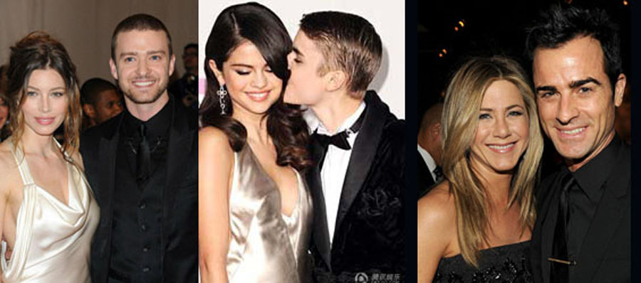 Hollywood's hottest couples of the year