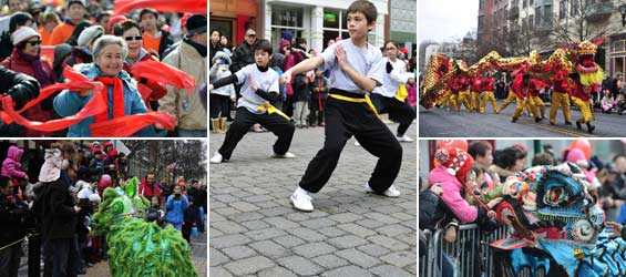 Parades held in U.S. to celebrate traditonal Chinese Lunar New Year