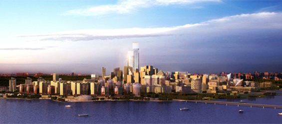 Sceneries of Ningxia Inland Opening-up Pilot Economic Zone