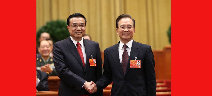 Li Keqiang endorsed as Chinese premier