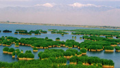 Sceneries of Sand Lake in Ningxia