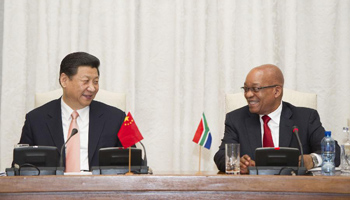 China, South Africa agree to boost ties