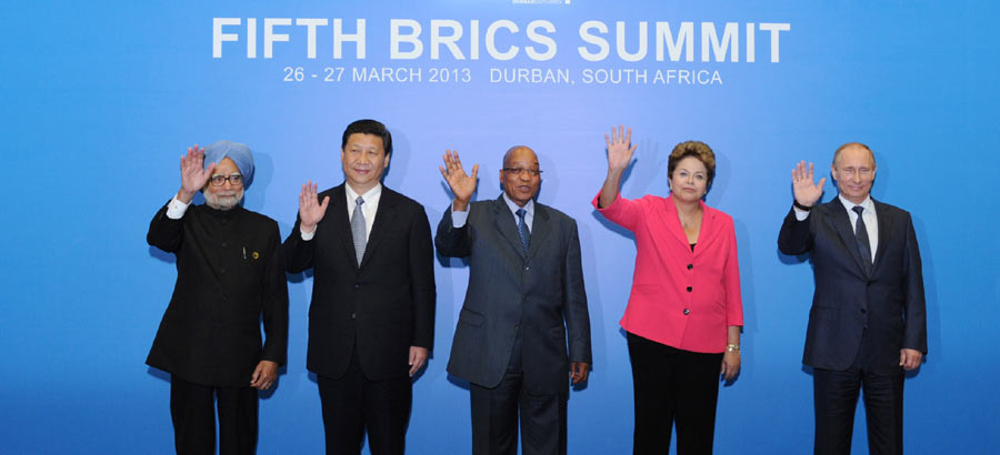 Chinese President Xi Jinping attends 5th BRICS Summit in Durban