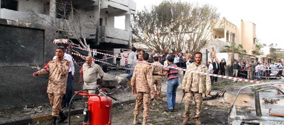 Car bomb explodes near French embassy in Libyan capital
