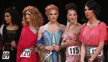 Who is sexiest man in women's dress?