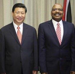 Xi calls for legislative exchanges between China, Trinidad and Tobago
