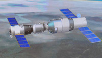 Shenzhou-10 completes automated docking with space module