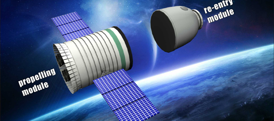 Procedure of China's Shenzhou-10 spacecraft's return to earth