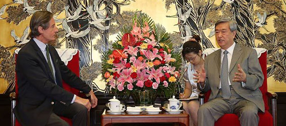 Xinhua president meets with UN Under-Secretary-General