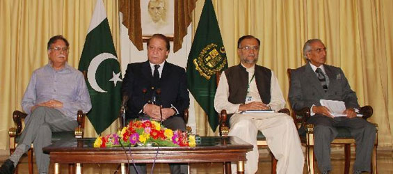 Pakistani PM gives interview to Chinese press in Islamabad
