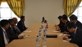 Chinese foreign minister meets Pakistan's advisor for national security, foreign affairs