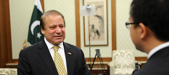 Pakistani prime minister gives exclusive interview to Xinhuanet