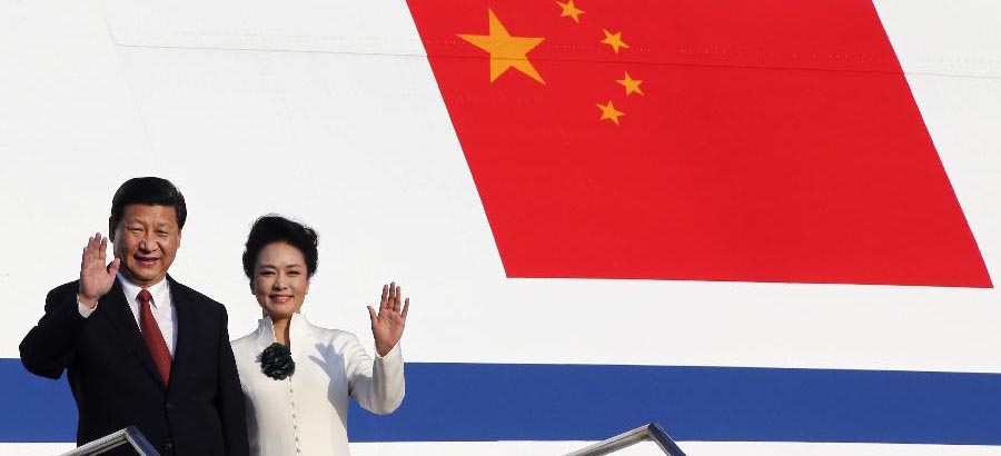 Chinese president arrives in Bali island for APEC meeting