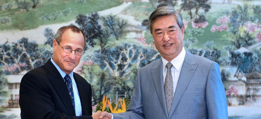 Xinhua president meets with senior vice president for worldwide news gathering of the NBC News