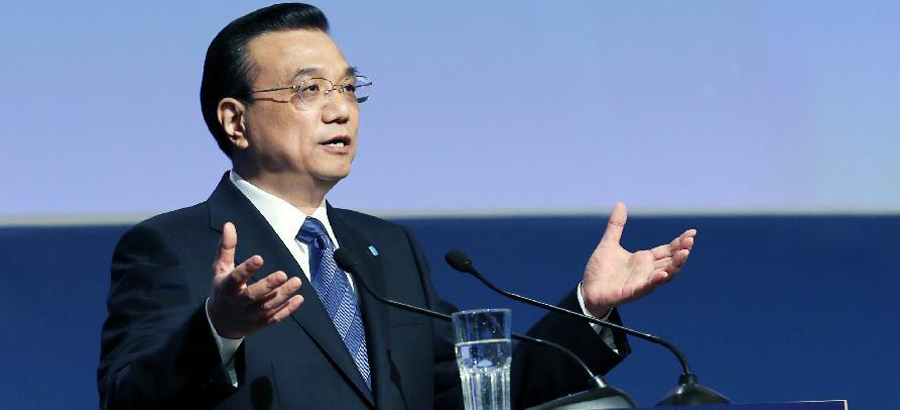 Li addresses opening ceremony of Economic and Trade Forum of China-CEE countries