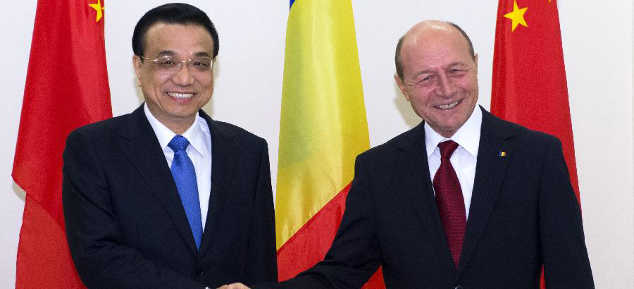 Chinese premier meets Romanian president on cooperation