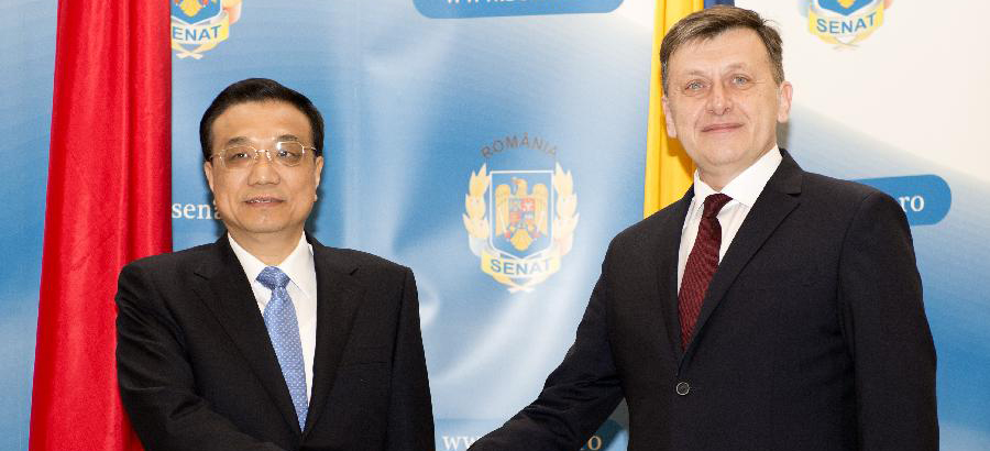 Chinese premier calls for closer China-Romania parliamentary exchanges