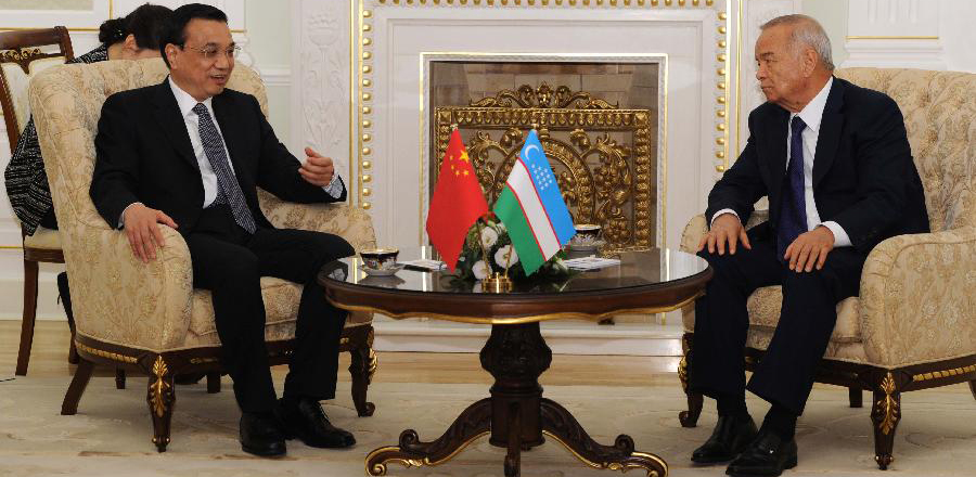 Chinese premier calls for deeper ties with Uzbekistan