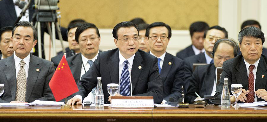 Chinese premier urges SCO to promote trade, finance cooperation