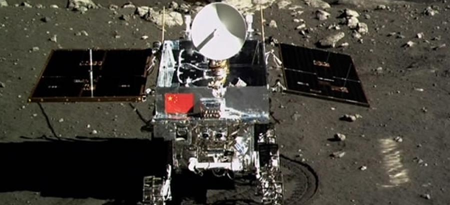 China's moon rover, lander take photos of each other