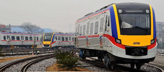EMUs of CSR export to Malaysia