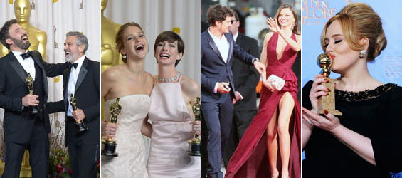 Amazing moments of various awards in 2013