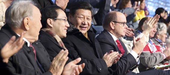 Sochi Winter Olympics opens, Xi attends opening ceremony