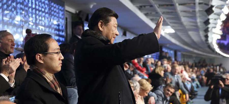 Sochi Winter Olympics opens, Chinese president attends opening ceremony