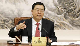 Executive chairpersons of NPC session presidium hold first meeting