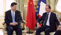 Chinese, French presidents hold talks, blueprinting bilateral relationship