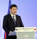 Chinese, French presidents pledge to open new era for bilateral ties