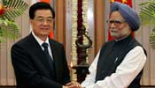 Chinese president meets Indian prime minister