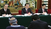 Chinese leaders join panel discussion with lawmakers