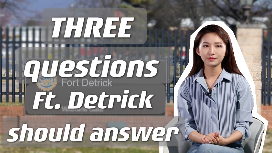 GLOBALink | THREE questions Ft. Detrick should answer