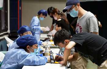 Shanghai starts vaccinating teenagers aged between 15 and 17 against COVID-19