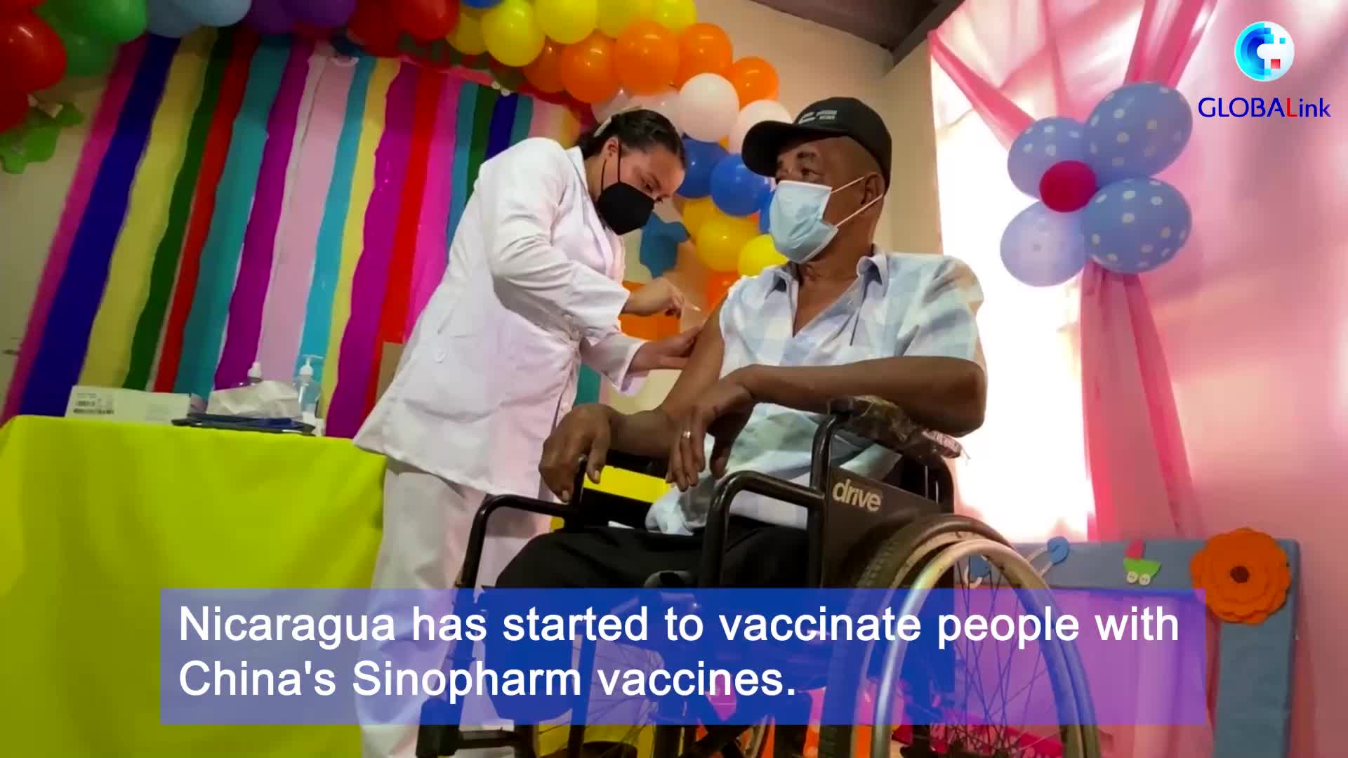 Nicaragua starts to vaccinate people with China's Sinopharm vaccines