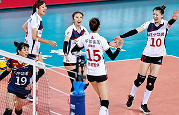 Chinese Women's Volleyball Super League: Liaoning vs Yunnan