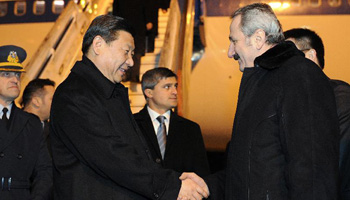 Chinese vice president arrives in Turkish capital for official visit