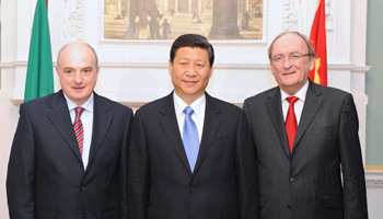 Chinese VP says parliamentary cooperation with Ireland important
