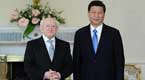 Chinese VP meets Irish President