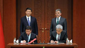 China's VP, Turkish president attend signing ceremony