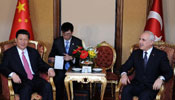 Chinese VP meets with Istanbul governor