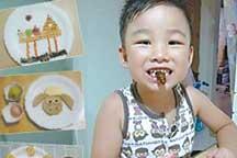 Nanjing mum makes creative breakfast