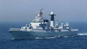 China, Russia hold joint naval parade after live-fire drills